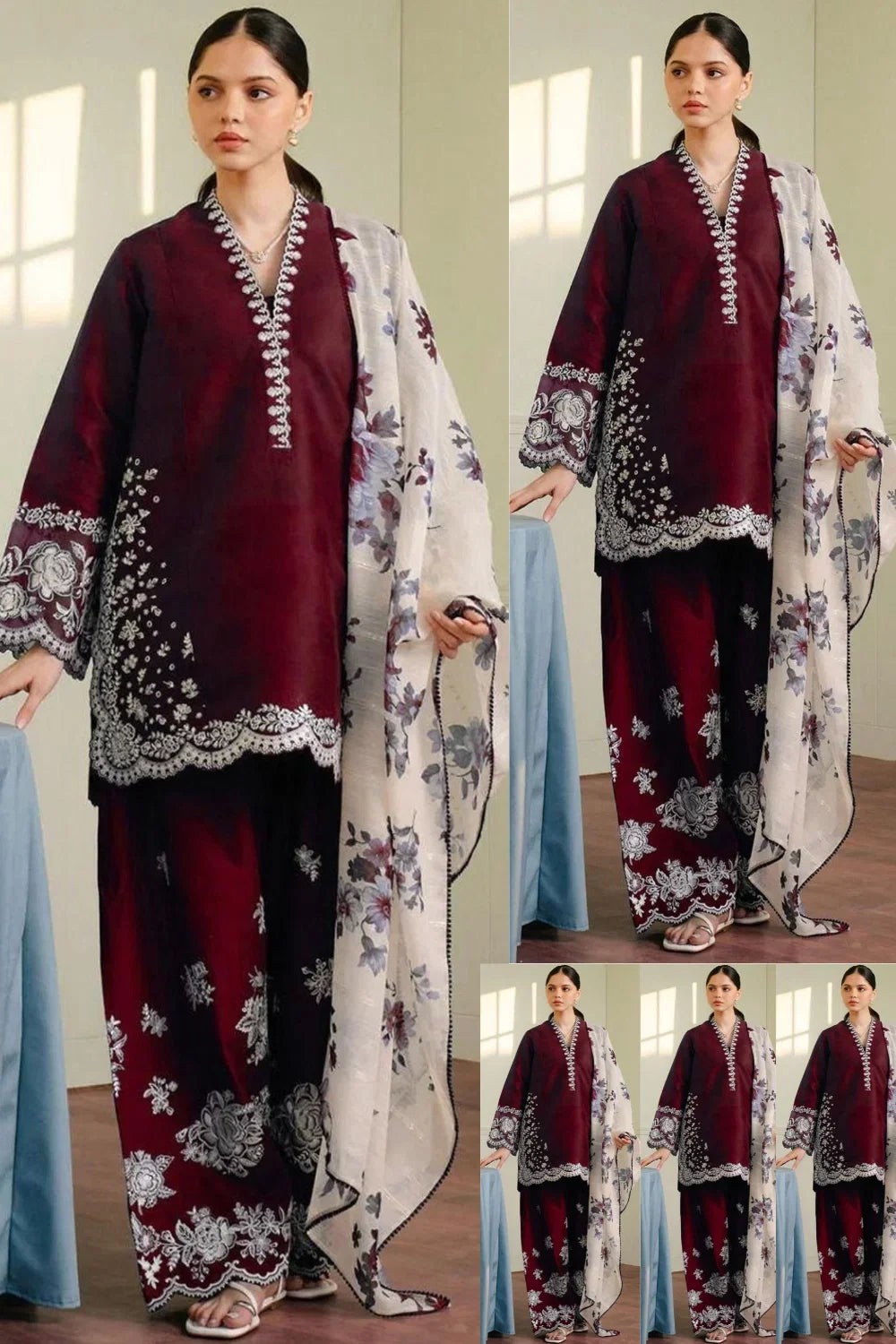 EXCLUSIVE 3PC DIGITAL PRINT LAWN ENSEMBLE